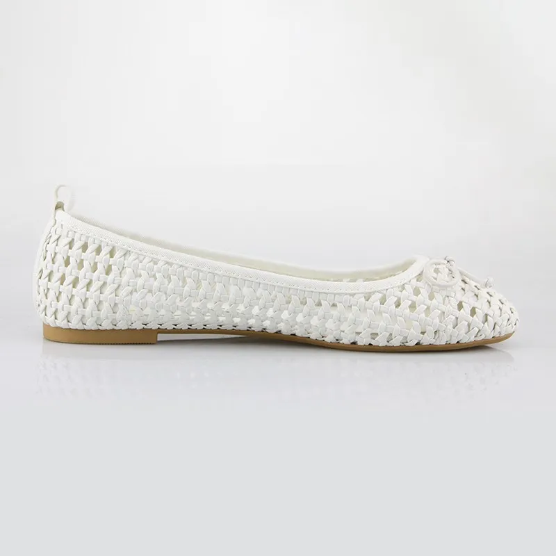 Womens Round Toe Ballet Flats